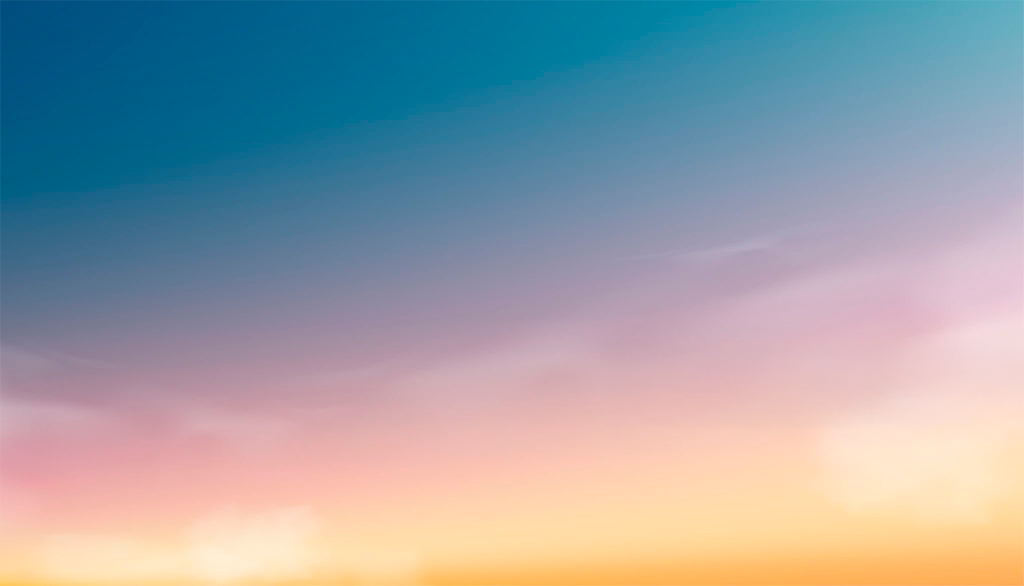 cielo de atardecer